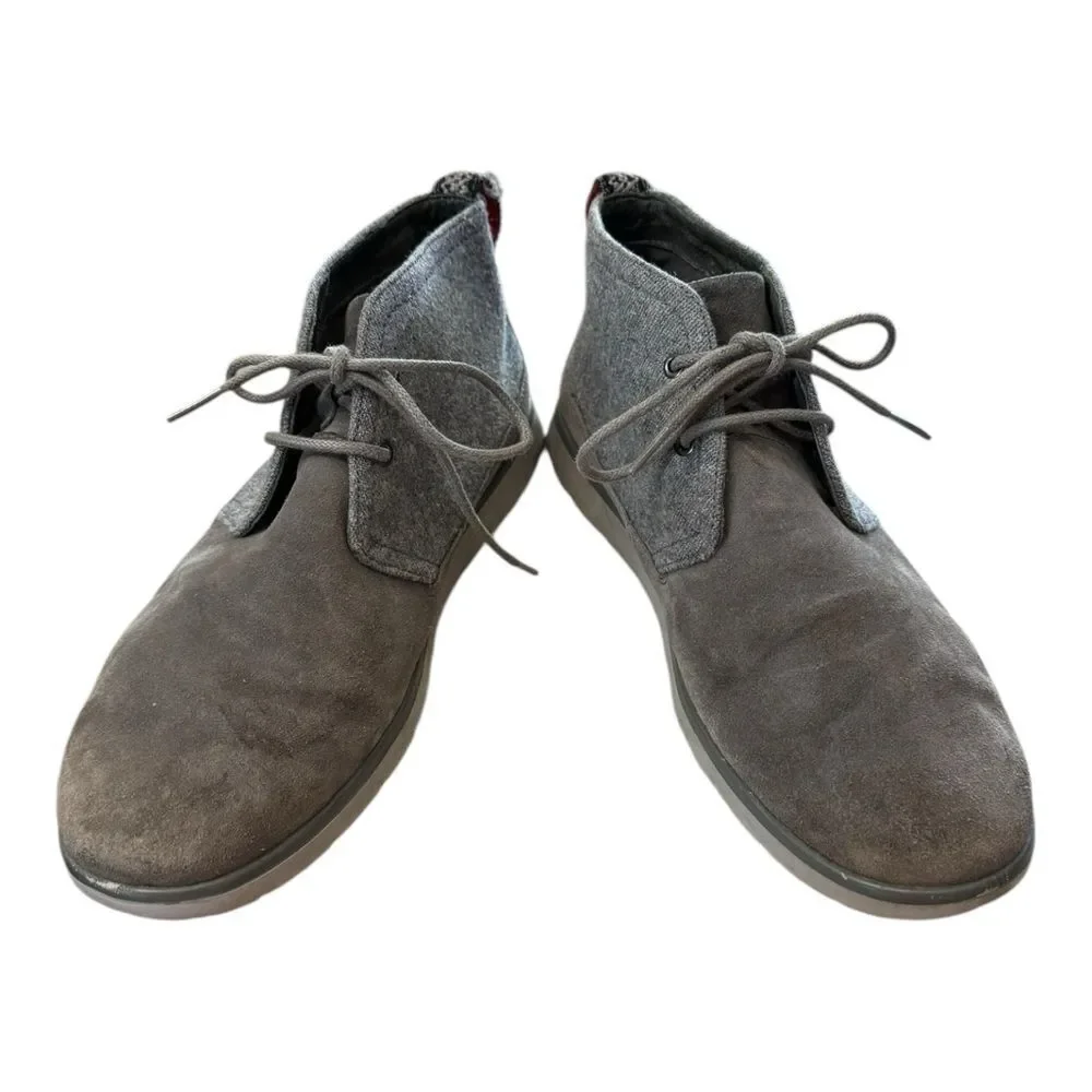UGG Freamon Men's Gray Suede Wool Chukka Boots 9.5